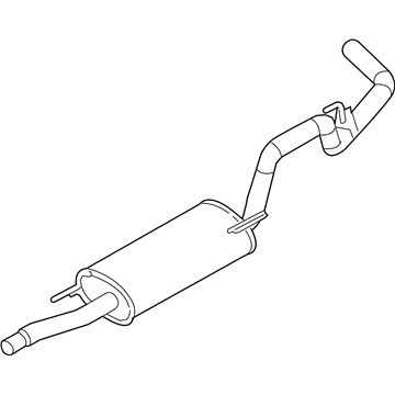 Ford BL3Z-5230-F Muffler