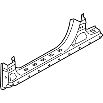 Hyundai 71312-3YD00 Panel-Side Sill Outrer, LH