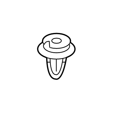 BMW 07-14-7-220-227 Clip With Sealing Ring, Blue