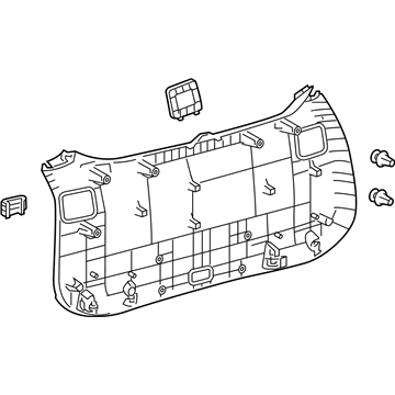 Toyota 67750-0R090-C0 Lift Gate Trim