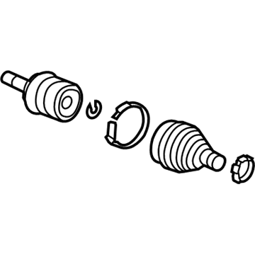 Honda 44014-SNE-A22 Joint Set, Outboard (Gkn)