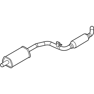 Ford BV6Z-5230-A Muffler