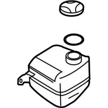 Hyundai 25430-2S050 Radiator Reservoir And Hose Assembly