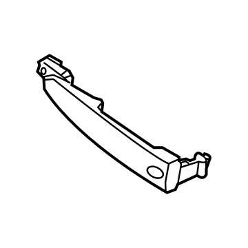 Nissan 80640-4FU0A Grip Outside Handle, Right