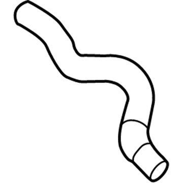 Nissan 21501-4BA0A Hose-Radiator, Upper