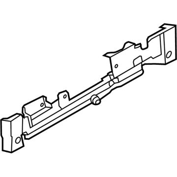 Nissan 21542-4CE0A Bracket-Radiator Mounting, Upper