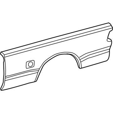 Toyota 65817-0C031 Outer Panel