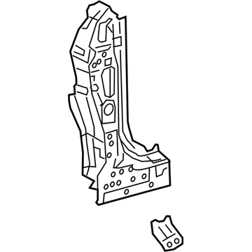 Lexus 61109-06220 Reinforcement Sub-As