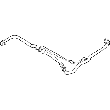 BMW 17-12-5-A02-2E0 HOSE COOLANT RADIATOR INTAKE