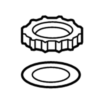 Honda 17046-TR0-A00 Nut & Gasket Set, Fuel Lock