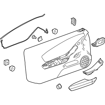 GM 22941841 Door Trim Panel