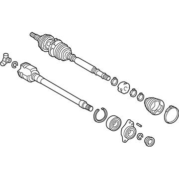 Toyota 43410-06870 Axle Assembly