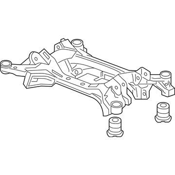 Acura 50300-TY2-A51 Subframe, Rear Suspensi