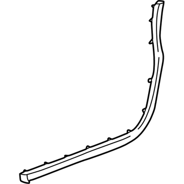 Mopar 4574337 WEATHERSTRIP-Front Door Opening