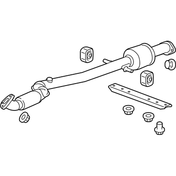 GM 94529347 Converter & Pipe