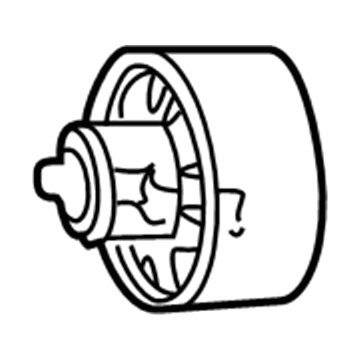 GM 12475857 Motor, Auxiliary Blower