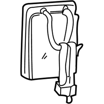 GM 12477713 Evaporator, Auxiliary A/C