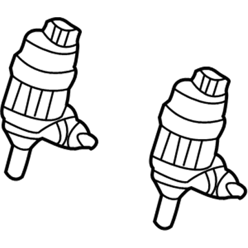 GM 90586631 Pump Asm, Windshield Washer