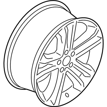 Ford KT4Z-1007-A Wheel, Alloy