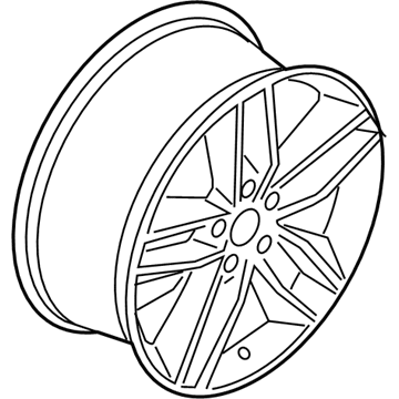 Ford FT4Z-1007-B Wheel, Alloy