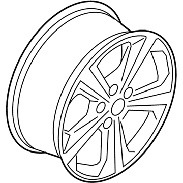 Ford FT4Z-1007-A Wheel, Alloy