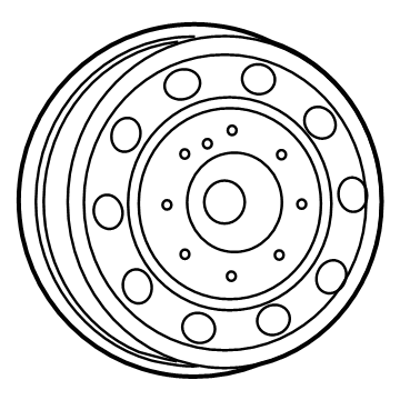 Mopar 4755285AB Wheel-Aluminum