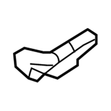 Honda 71193-SVA-A00 Spacer, R. FR. Bumper