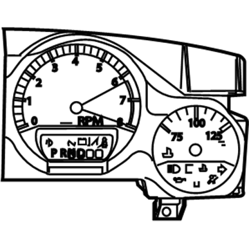 Mopar 68455965AB Cluster-Instrument Panel