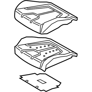 Hyundai 88100-K9010-SJA Cushion Assembly-FR Seat, LH
