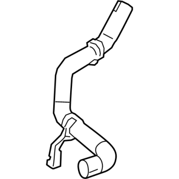 Toyota 16571-25120 Lower Hose