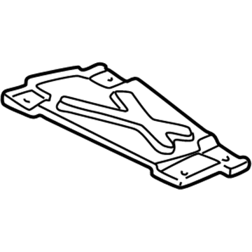 Honda 37822-P8C-A00 Bracket, Engine Control Module(LH)