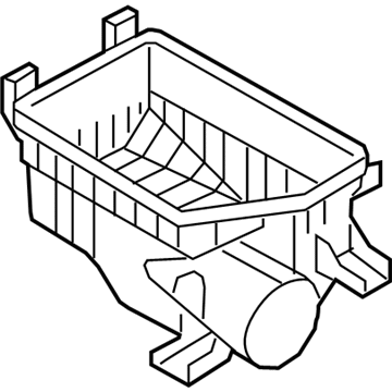 Kia 281123X000 Body-Air Cleaner