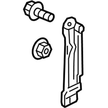 Honda 72765-T6Z-A00 Bracket Assy., L. RR. Door Lining