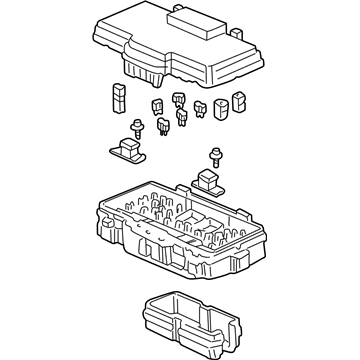 Honda 38250-S5P-A01 Box Assembly, Relay