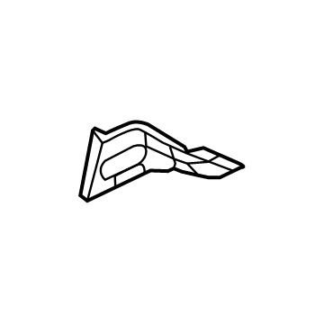 Mopar 68043162AC Reinforce-D Pillar