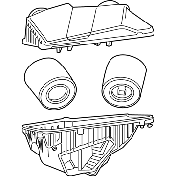 GM 22935824 Air Cleaner Assembly