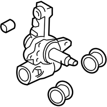 Honda 52215-S5T-A00 Knuckle, Left Rear (Abs)