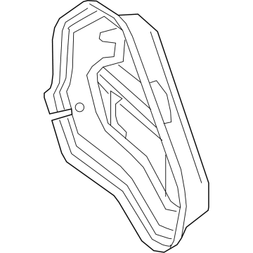 Acura 36939-TGV-A01 Cover, Driver Side Bsi Radar