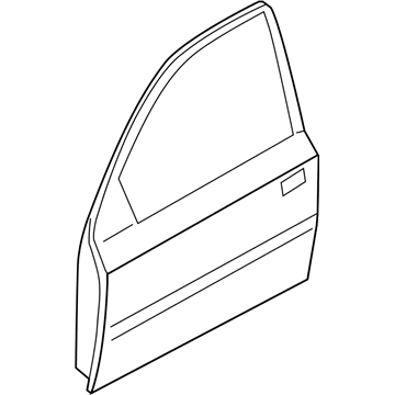 Hyundai 76003-1E010 Panel Assembly-Front Door, LH