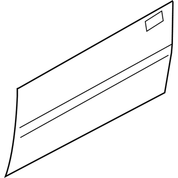 Hyundai 76121-1E010 Panel-Front Door Outer, RH