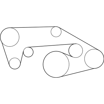 Infiniti 11720-EY00B Fan & Alternator Belt
