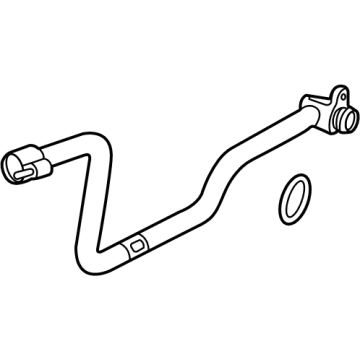 BMW 17-22-8-094-807 ENGINE OIL COOLER PIPE, RETU