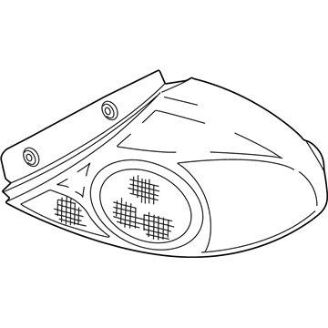 Kia 0K2NA51150A Lamp-Rear Combination, RH