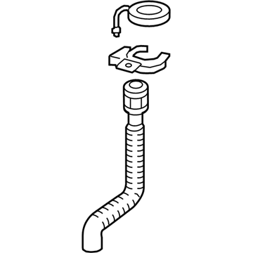 Lexus 85319-48170 Pipe, Washer, A