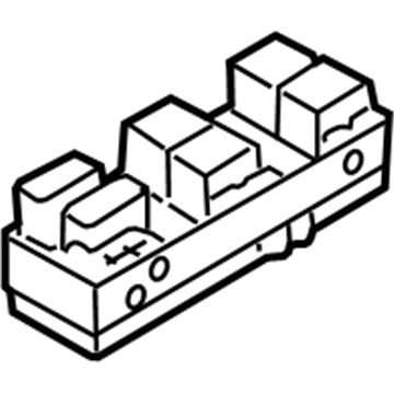 Nissan 25401-1AA5D Switch Assembly-Power Window, Main