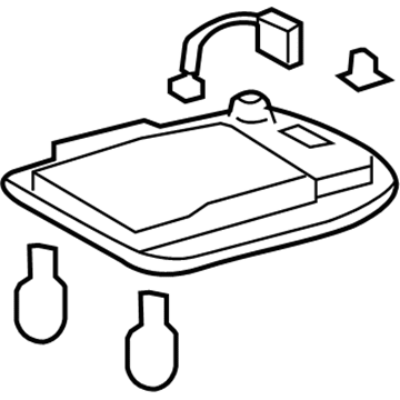 Toyota 81260-02330-B0 Map Lamp Assembly