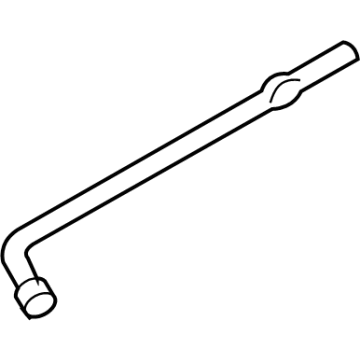 Nissan 99545-1HK0A Wrench-Wheel Nut