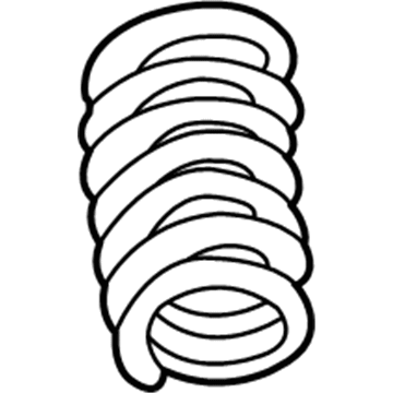 Mopar 52113935AA Front Coil Spring