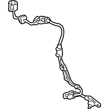 Honda 57475-S9A-013 Sensor Assembly, Left Rear