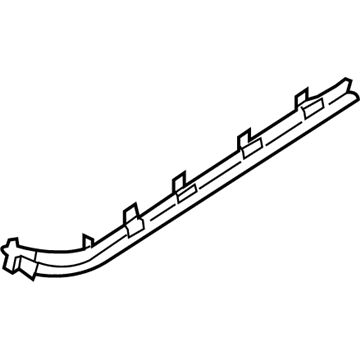 Kia 83920A9000 Rail-Rear Door Center, RH